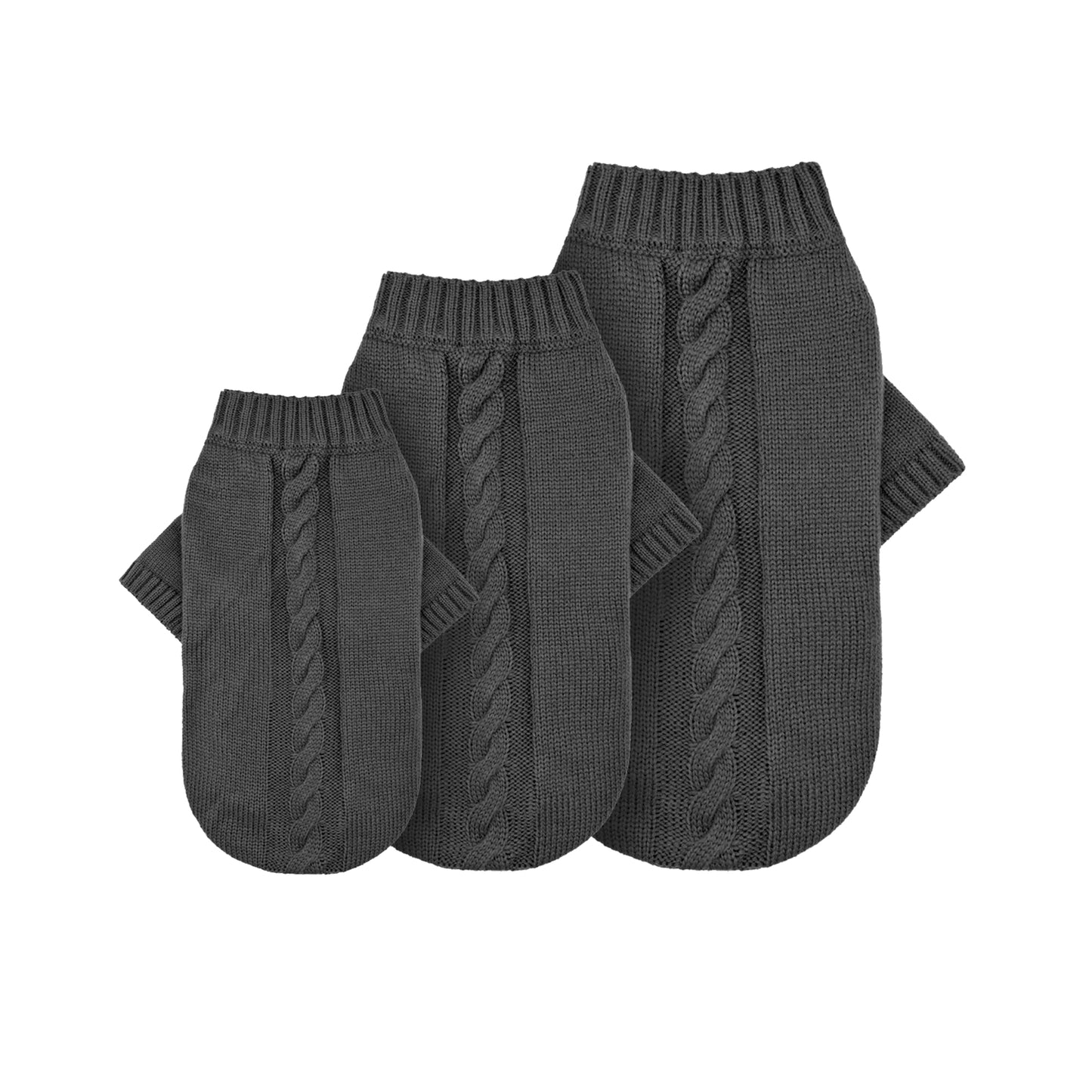 Banbury & Co Knitted Dog Grey Jumper