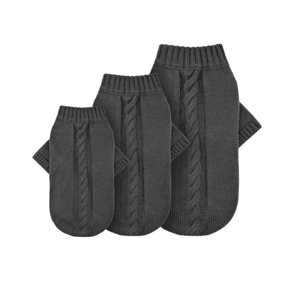 Banbury & Co Knitted Dog Grey Jumper