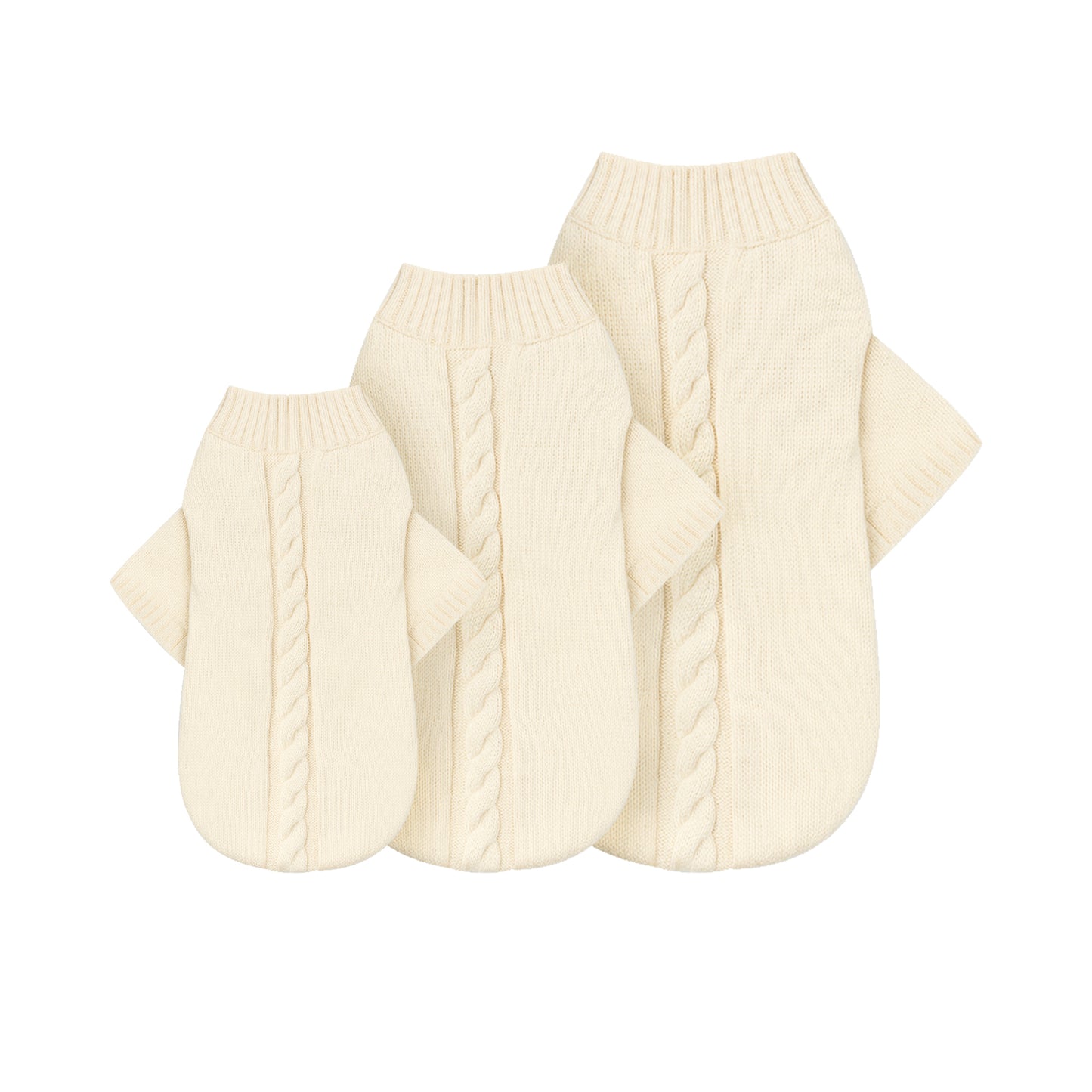 Banbury & Co Knitted Dog Jumper Ivory