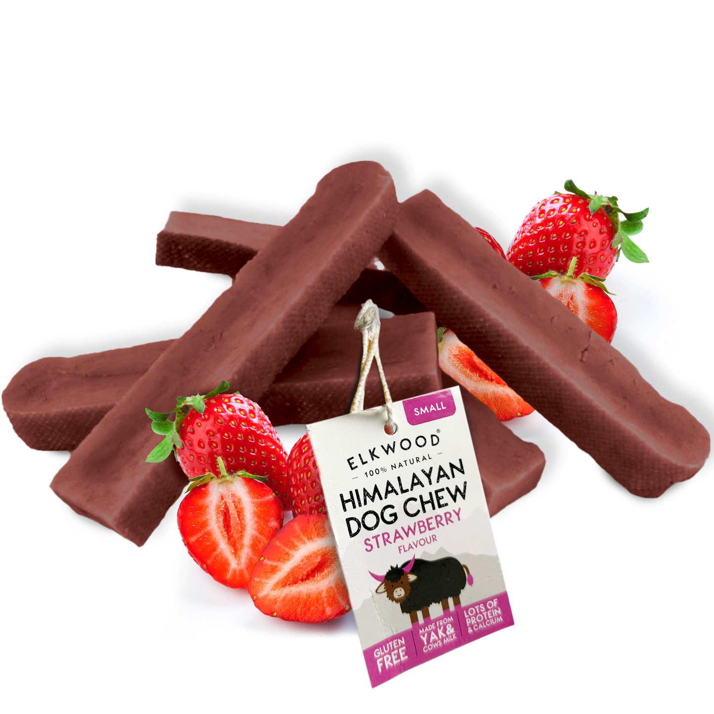 Elkwood Himalayan Strawberry Dog Chew