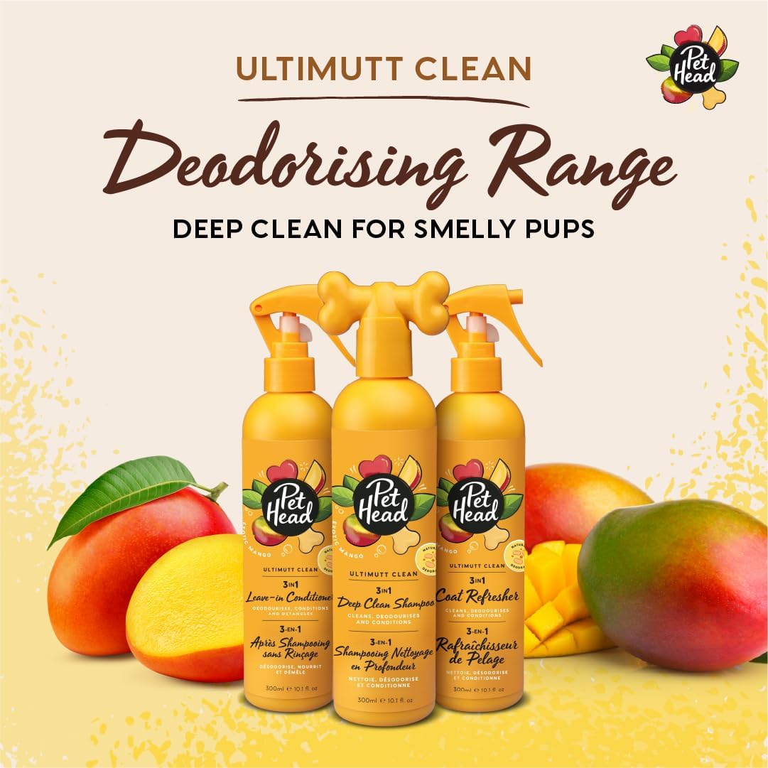 Pet Head Ultimutt Clean 3 in 1 Dog Shampoo