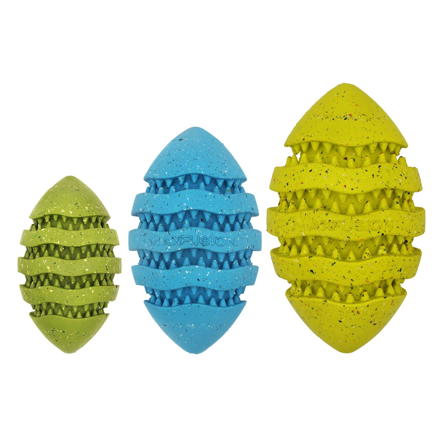 Max Fusion Spiro Football Dog Toy