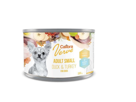 Calibra Dog Verve Grain Free Adult Small Duck & Turkey