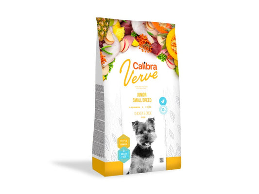 Calibra Dog Verve Grain Free Junior Small Chicken & Duck