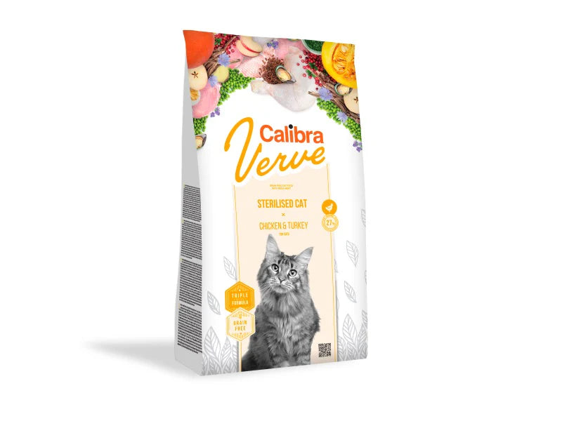 Calibra Cat Verve Grain Free Sterilised Chicken & Turkey