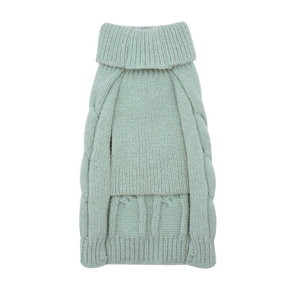 Banbury & Co Rural Retreats Seafoam Knit Dog Jumper
