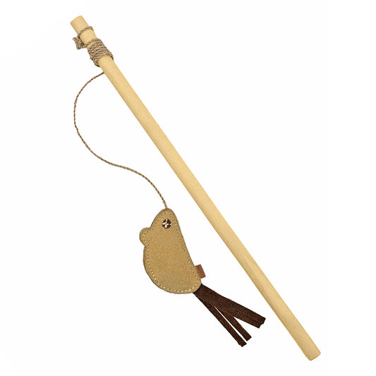 Banbury & Co Rural Retreats Suede Mouse Teaser Cat Toy