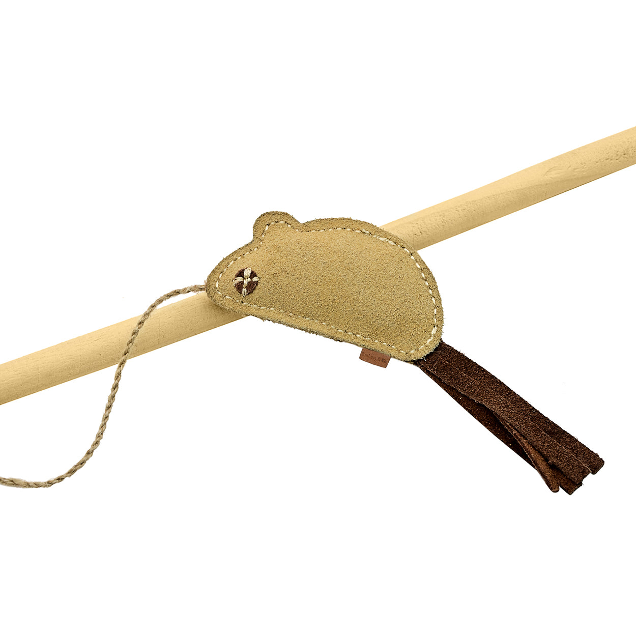 Banbury & Co Rural Retreats Suede Mouse Teaser Cat Toy