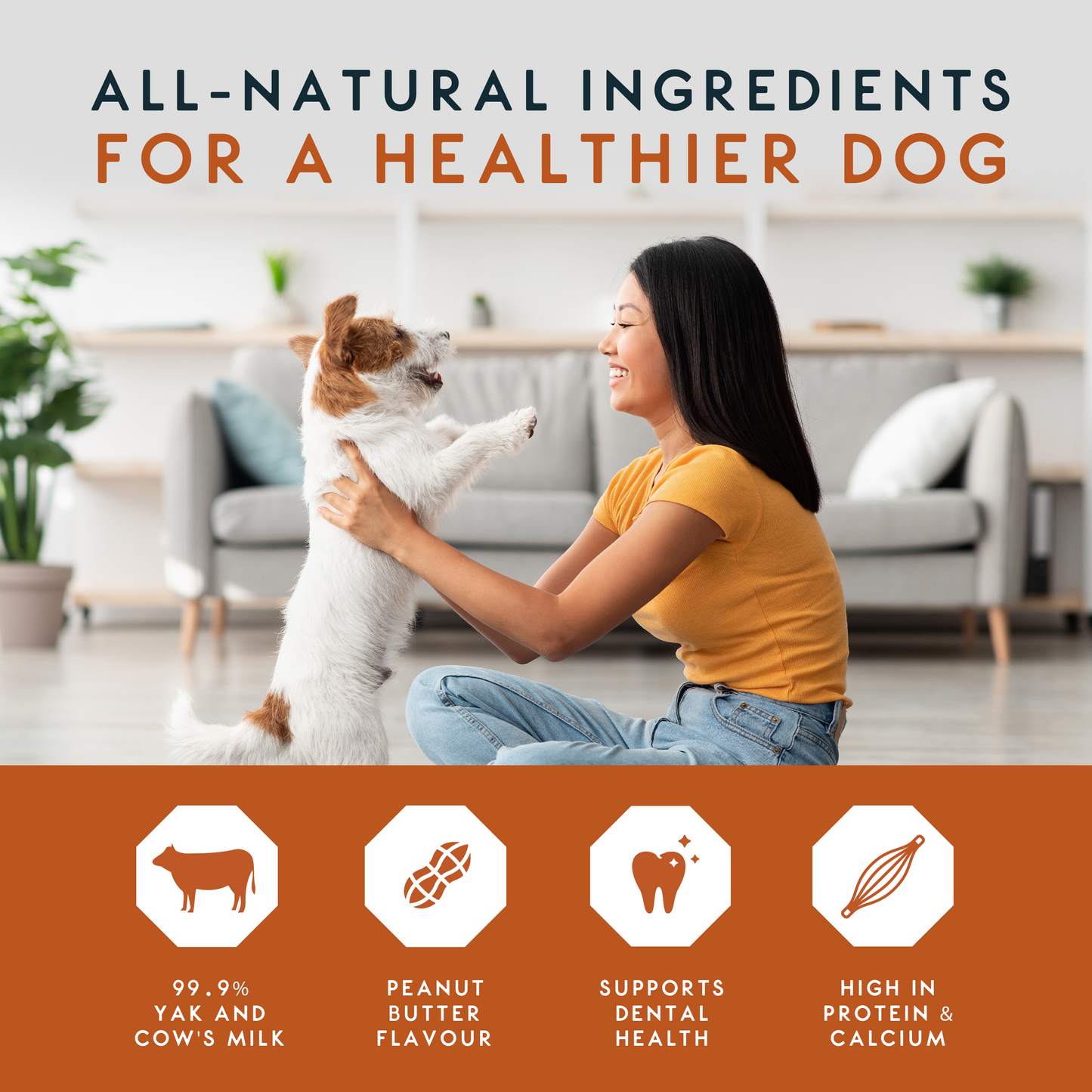 Elkwood Himalayan Peanut Butter Dog Chew