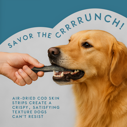 Elkwood Cod Fish Skin Cubes | 100g