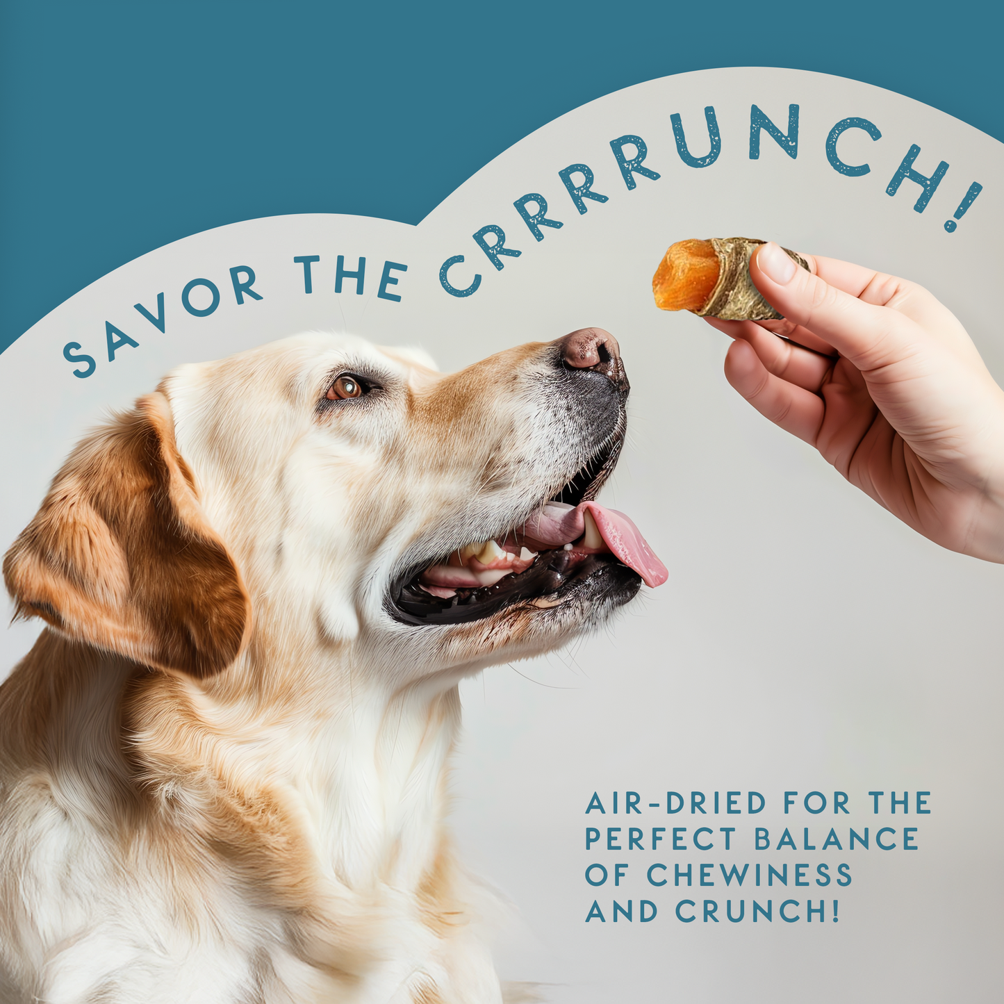 Elkwood Sweet Potato Strips Wrapped in Fish Skin | 100g