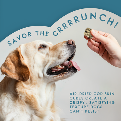 Elkwood Cod Fish Skin Cubes | 130g