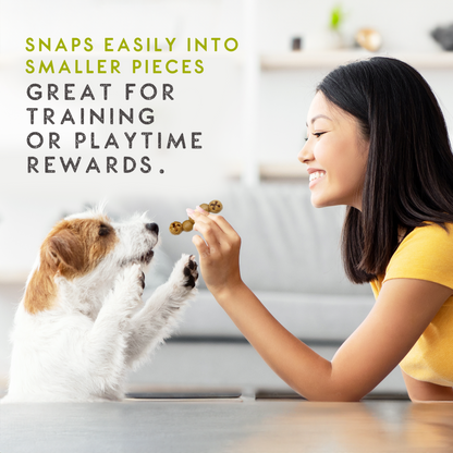 Elkwood Rattlesnaps Peanut & Pumpkin Dental Chew with Chicken