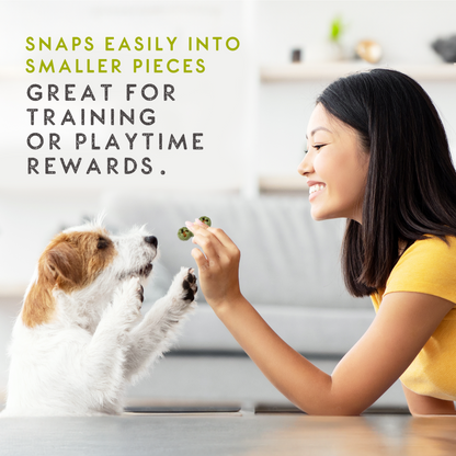 Elkwood Rattlesnaps Broccoli & Apple Dental Chew with Chicken