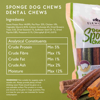 Elkwood Sponge Dental Stick SRP | 45-Pack