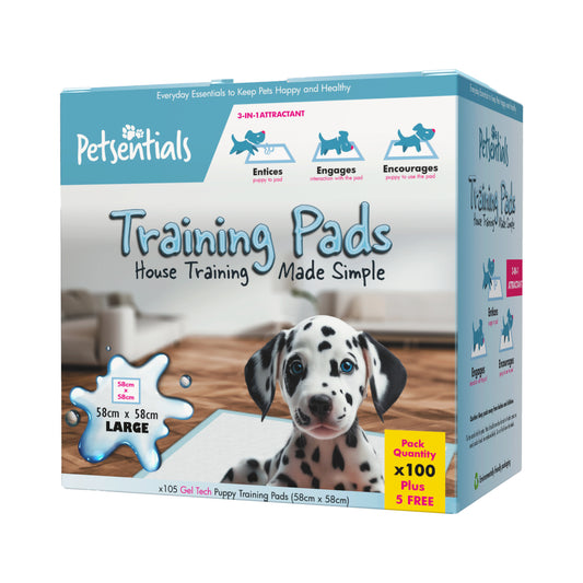Petsentials Scented Puppy Training Pads | 105 Pack