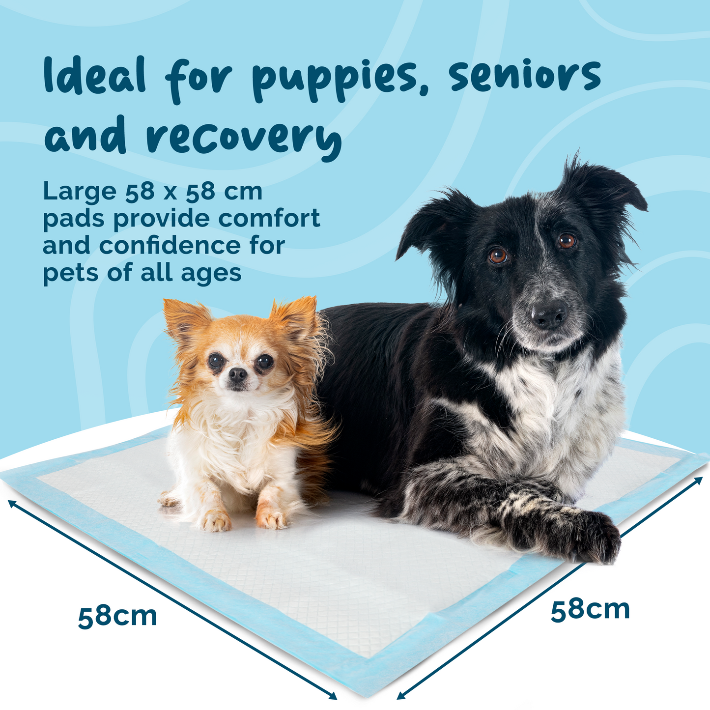 Petsentials Scented Puppy Training Pads | 105 Pack