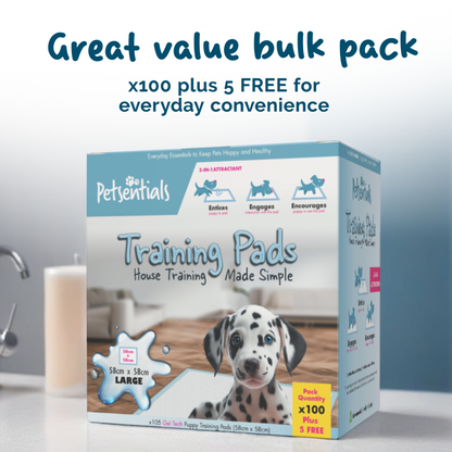Petsentials Scented Puppy Training Pads | 105 Pack