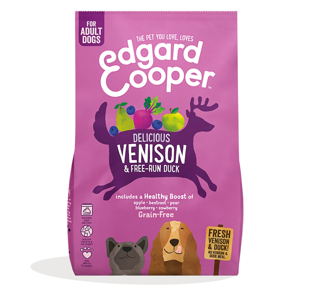 Edgard Cooper GF Adult Dog Venison Duck