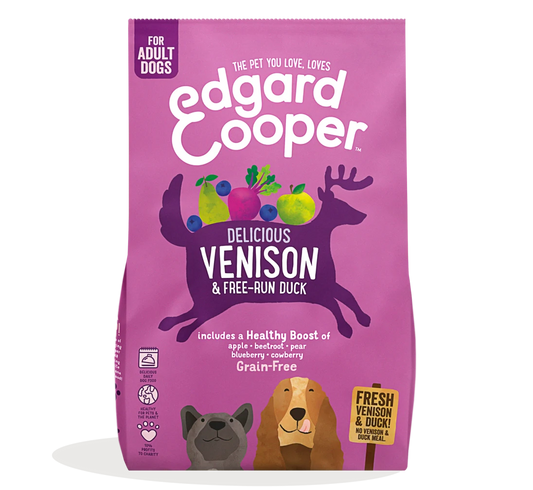 Edgard Cooper GF Adult Dog Venison Duck