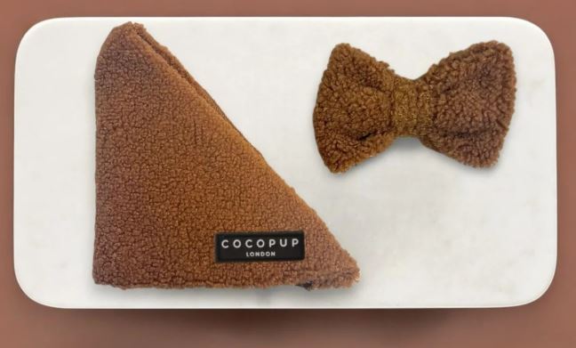 Cocopup Paddington Bow Tie and Bandana Bundle