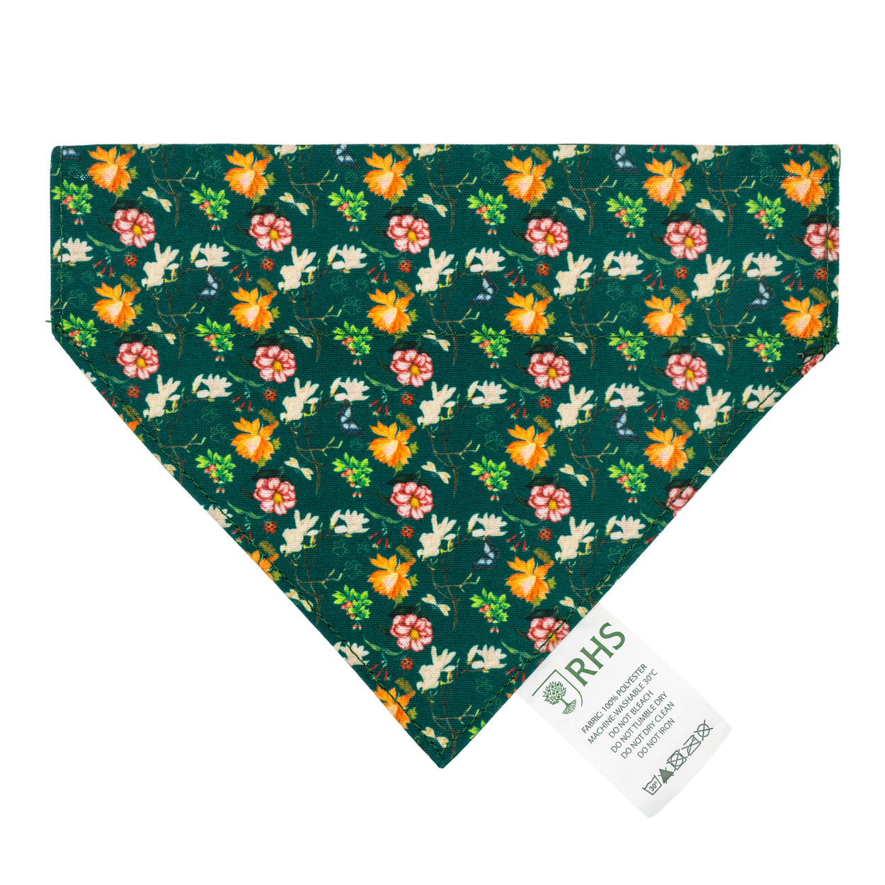 Royal Horticultural Society Pets in the Garden Reversible Bandana