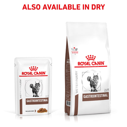 Royal Canin Gastrointestinal Thin Slices in Gravy Adult Wet Cat Food 12 x 85g