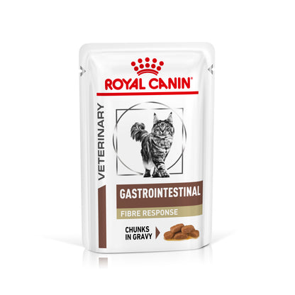 Royal Canin Gastrointestinal Fibre Response Thin Slices in Gravy Adult Wet Cat Food 12 x 85g