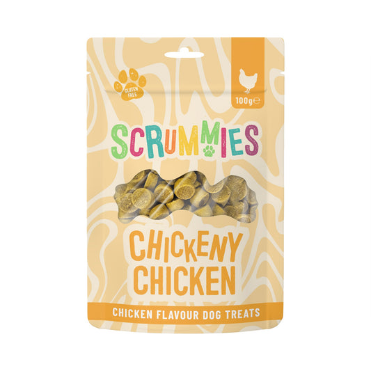 Scrummies Chickeny Chicken Dog Treat | 100g