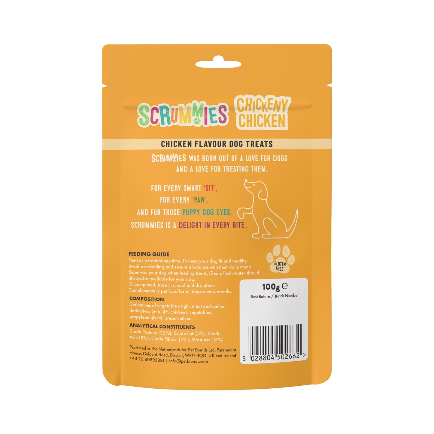 Scrummies Chickeny Chicken Dog Treat | 100g