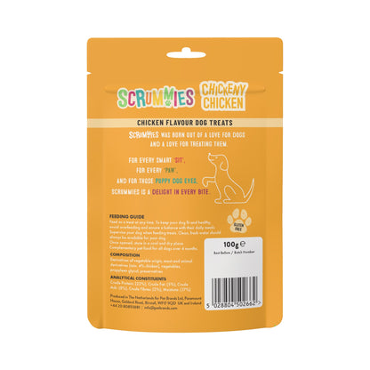 Scrummies Chickeny Chicken Dog Treat | 100g