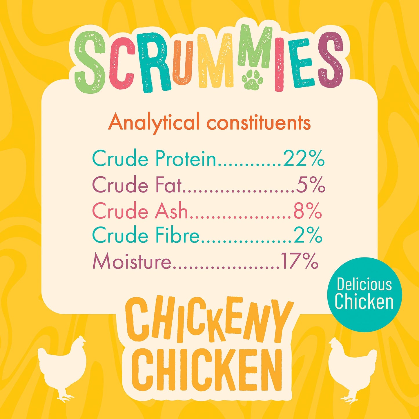 Scrummies Chickeny Chicken Dog Treat | 100g