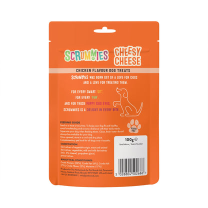 Scrummies Cheesy Cheese Dog Treat | 100g