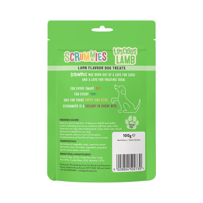 Scrummies Luscious Lamb Dog Treat | 100g