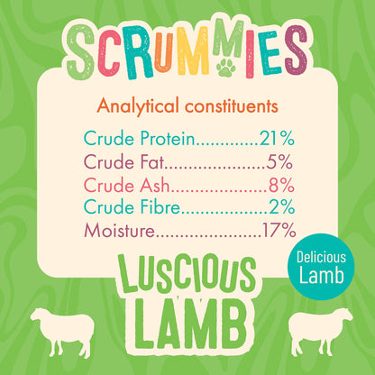 Scrummies Luscious Lamb Dog Treat | 100g