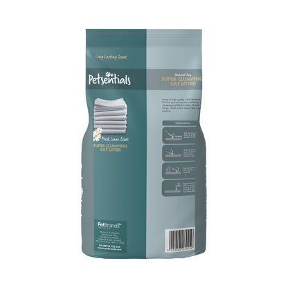 Petsentials Super Clumping Cat Litter Fresh Linen Scent