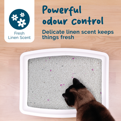 Petsentials Super Clumping Cat Litter Fresh Linen Scent