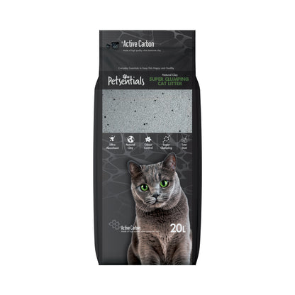 Petsentials Super Clumping Cat Litter with Activated Carbon