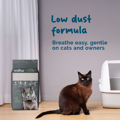 Petsentials Super Clumping Cat Litter with Activated Carbon