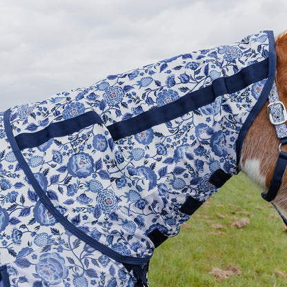 Cath Kidston Equestrian Strawberry Garden Rain Sheet & Fly Rug Combo