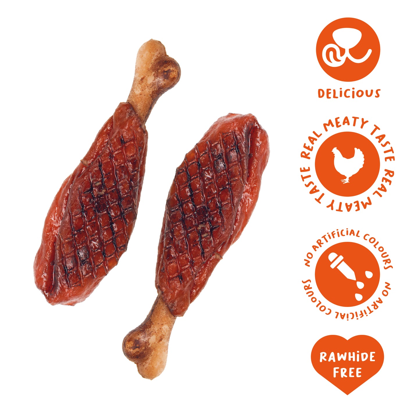 Tasty & Meaty Smoke House Chicken Leg | 90g