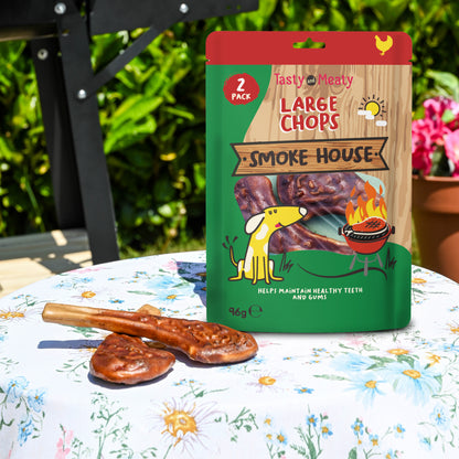 Tasty & Meaty Smoke House Large Chops | 96g