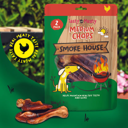 Tasty & Meaty Smoke House Medium Chops | 100g