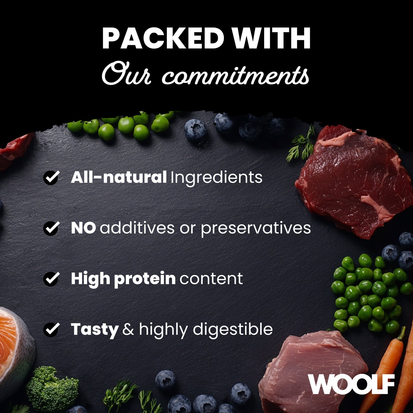 Woolf Chicken Chunkies Dog Treats