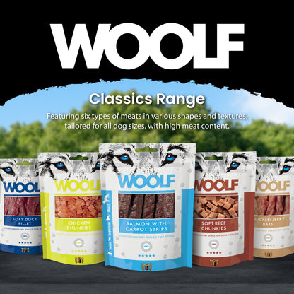Woolf Duck chunkies Dog Treats
