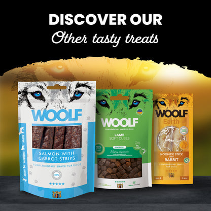 Woolf Rabbit Chunkies Dog Treats