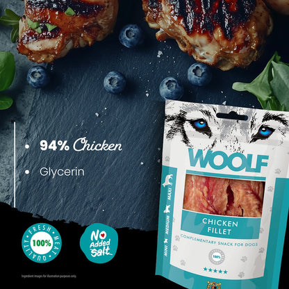 Woolf Chicken Fillet Dog Treats