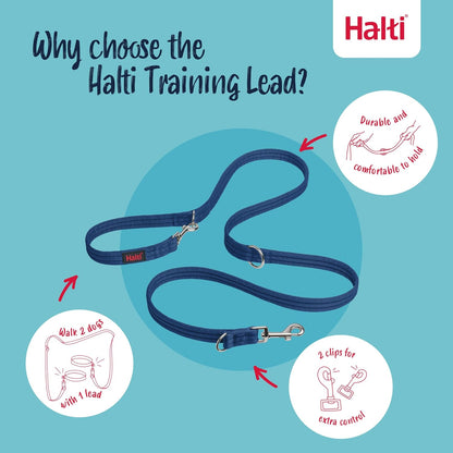 Halti Train Training Lead Deep Walnut