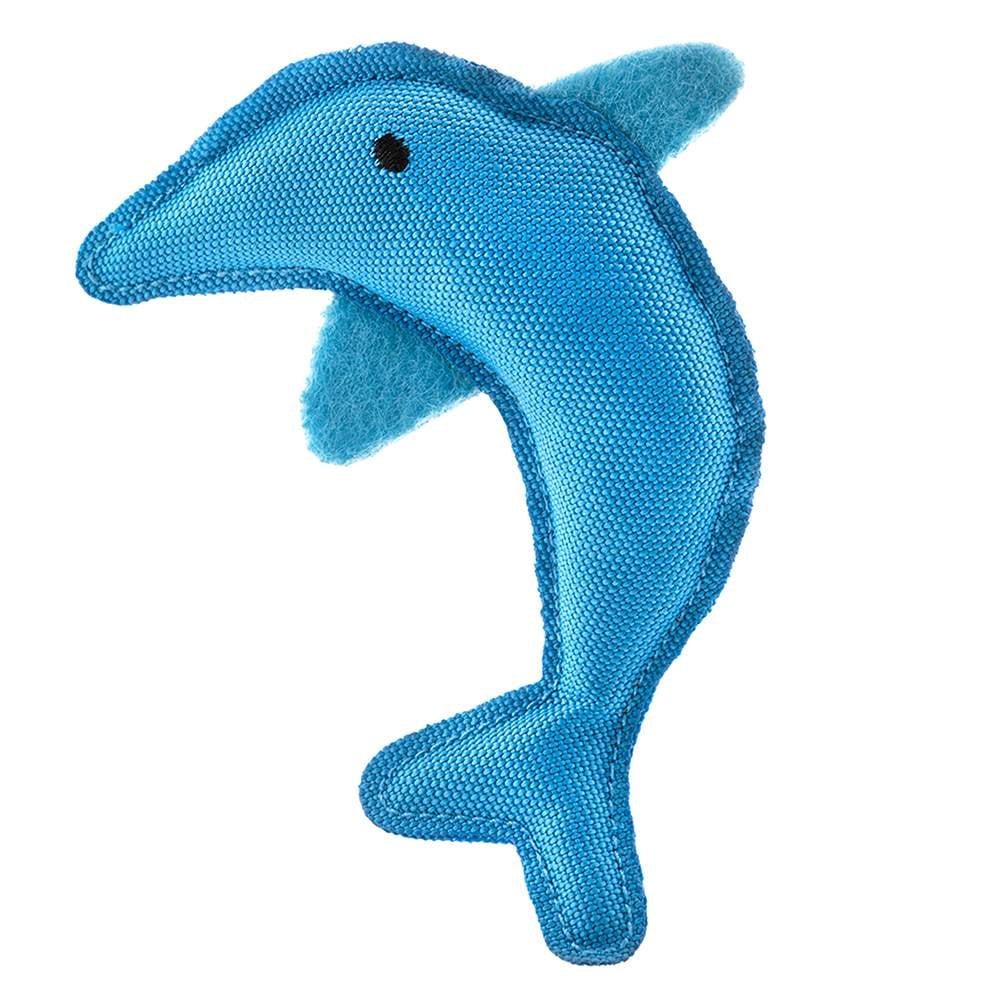 Beco Pets Recycled Plastic Dolphin Catnip Cat Toy