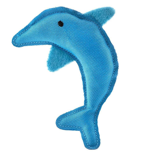 Beco Pets Recycled Plastic Dolphin Catnip Cat Toy